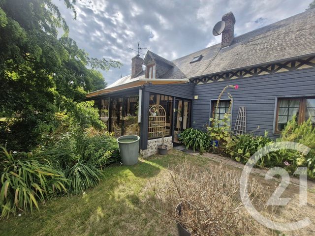 Maison &agrave; vendre - 6 pi&egrave;ces - 129 m2 - St Riquier Es Plains - 76 - HAUTE-NORMANDIE