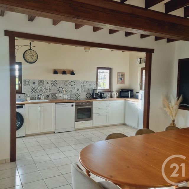 Maison &agrave; louer - 6 pi&egrave;ces - 116,93 m2 - Thietreville - 76 - HAUTE-NORMANDIE